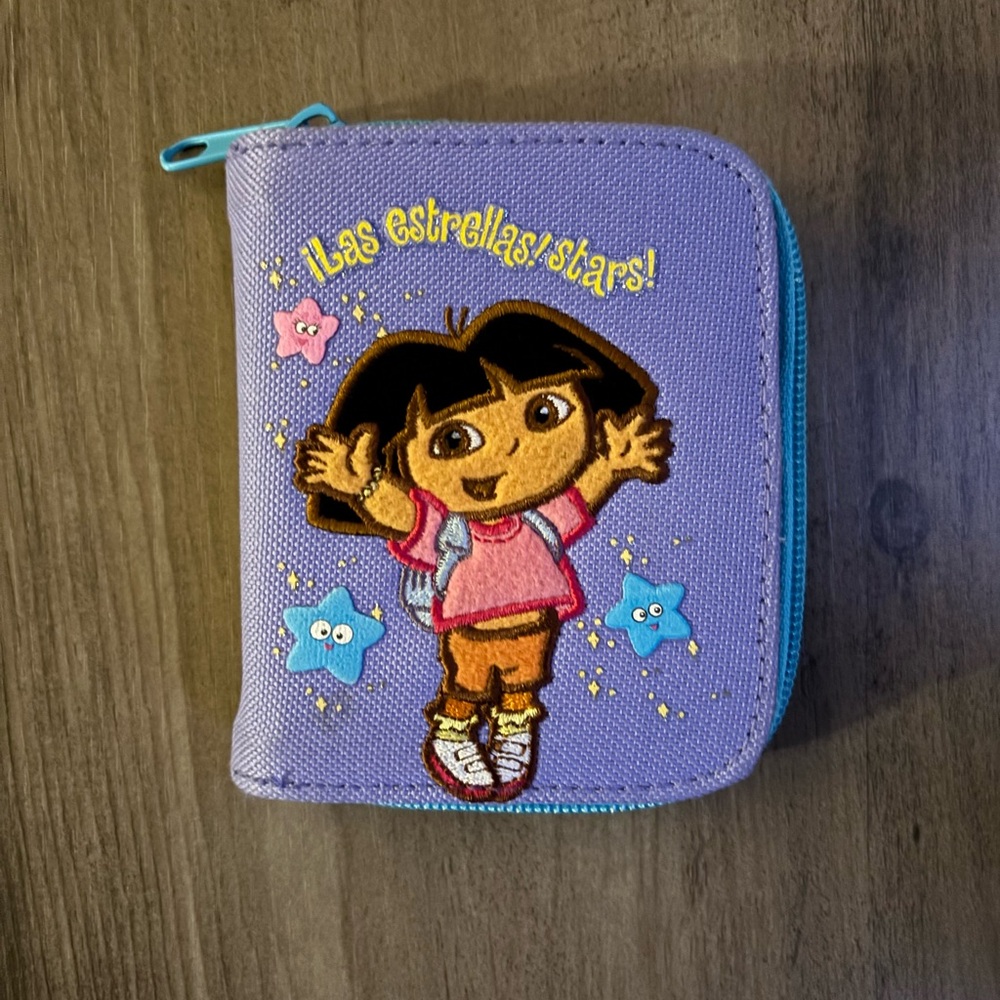 Nickelodeon Purple and Blue Kids Accessory Bag